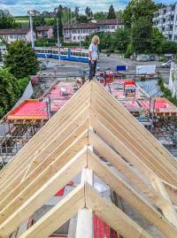 Neubau, Dachstuhl Aufstockung und Elementbau